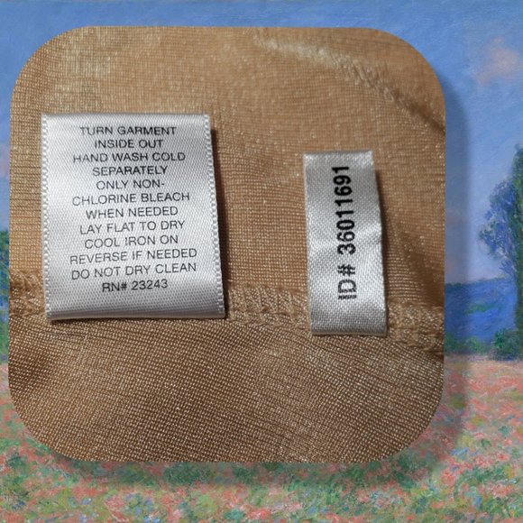 New York & Company Gold Shimmer Blouse size M - Picture 6 of 6